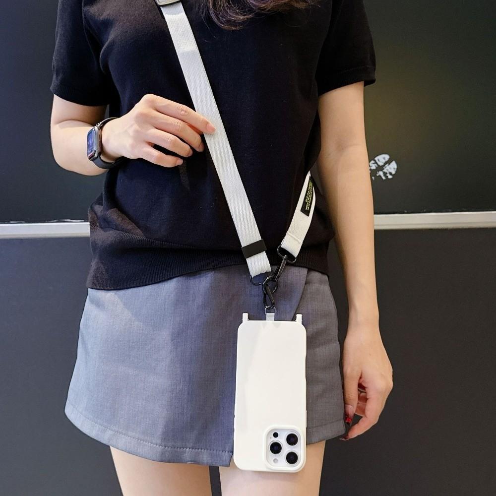 Sturdy Design Mobile Phone Lanyard Long Crossbody Anti-Loss Phone Bag Daily Use