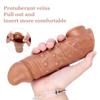 MoDi Realistisk Penis Sleeve Extender Gjenbrukbare dildoer Kondomforsinkelse Ejakulasjon Pikkforstørrelse Sexleketøy for menn