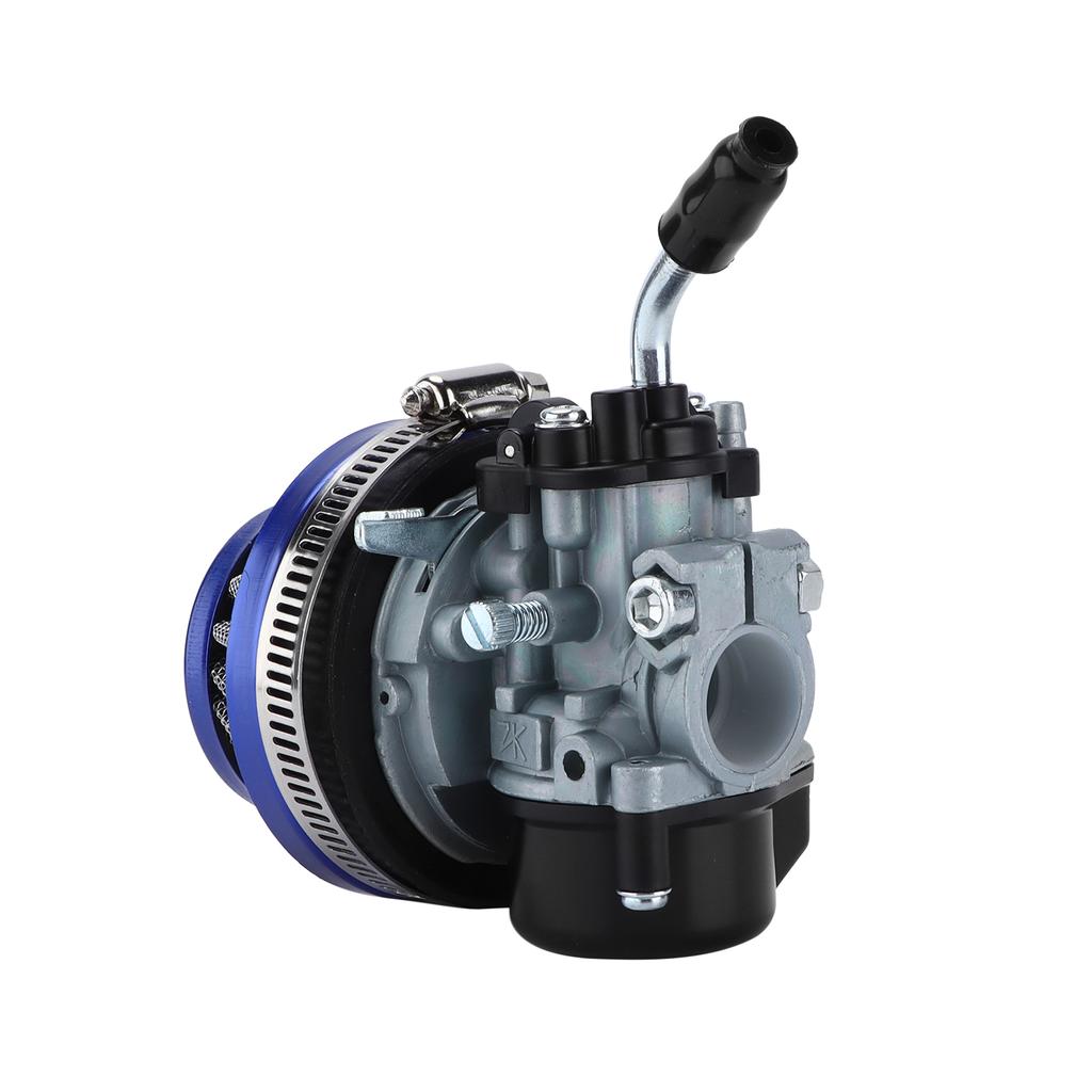 Motorcycle Carburetor with Air Filter Replacement for 2 Stroke 49cc 66cc 70cc 80cc Engines
