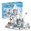 CLassic Ice Age Building Blocks Arctic Glacier World with Polar Bear Arctic Fox Snow Model Mammoth Assembling Brick Toy Gift
