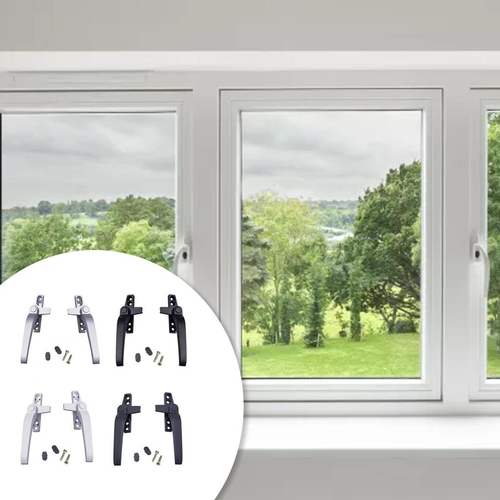 Fenstergriff Heimwerkerbedarf Aluminiumlegierung Hebel Drehfenster Bequemlichkeit Handlich Installieren Professionelles Haushaltszubehör