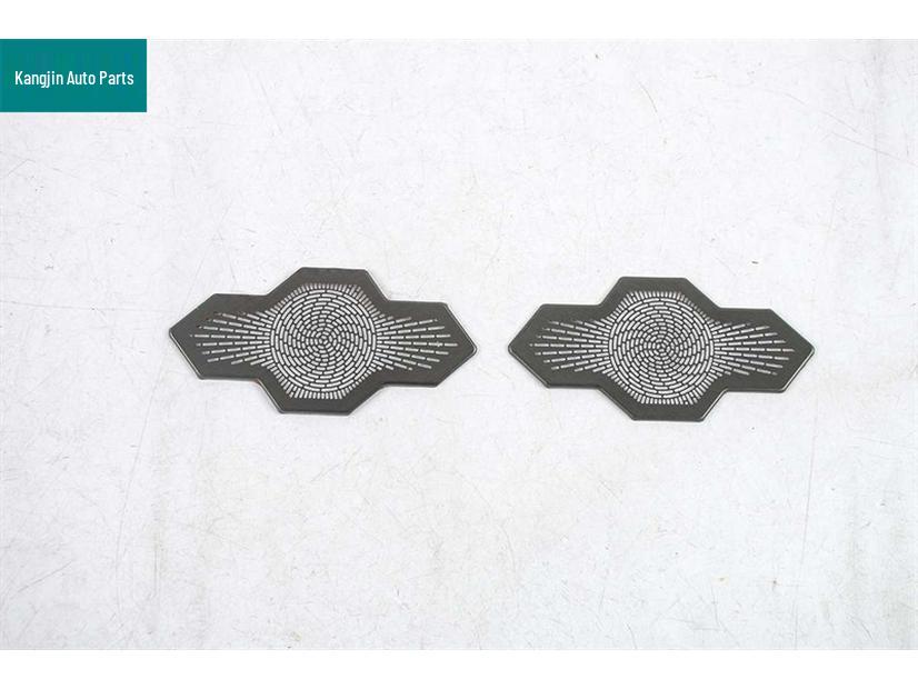 MG4 26-Model Black Titanium Stainless Steel Front Panel Air Outlet Speaker Cover (Left & Right)