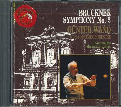 CD GUNTER WAND - Bruckner: Symphony 5 603612RC BMG Japan Classical Used