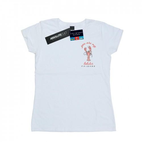 

Friends Womens/Ladies Lobster Chest Cotton T-Shirt XXL білий
