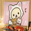 Popular Cute R-Rilakkuma Character Cartoon Tapestry Art Science Fiction Room Home Decor Art Home Decor