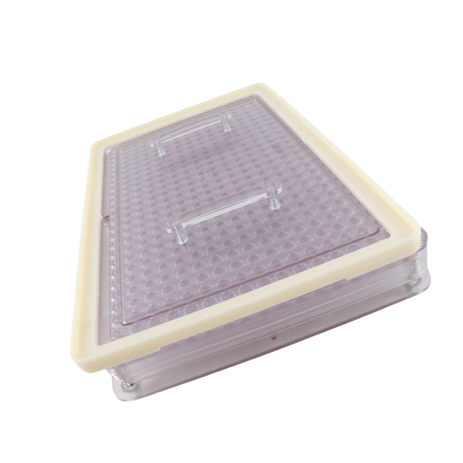 400 Gaten Maat 0 Capsule Vulplaat Transparant Automatisch Lege Capsule Poedervuller