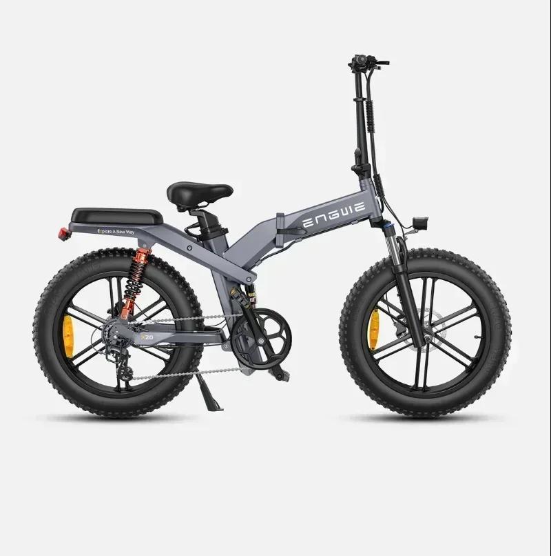 ENGWE X26 1000W Ebike Bezkartáčový motor 48V29.2AH Skladací elektrický bicykel Odpruženie Horský 26*4.0 Tučný plášť Elektrický bicykel