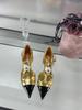 Fashion 2024 New Fashion Sharp Flower Thin Heel Women's Shoes High Heel Sandals Hollow Flower Women Sandals Heels