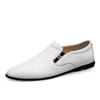 Men's Genuine Leather Loafers: Spring/Summer Slip-On Casual Driving Shoes