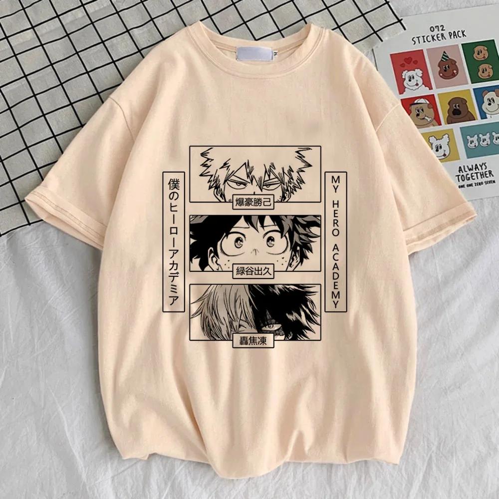 My Hero Academia Shirt Girl Psychedelic Graphic Punk 2000s T Shirt Gothic Kawaii Y2k Harajuku 2000s 80s