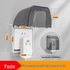 Type 86 Waterproof Self-Adhesive Switch Cover, Splash-Proof Box for Bathroom