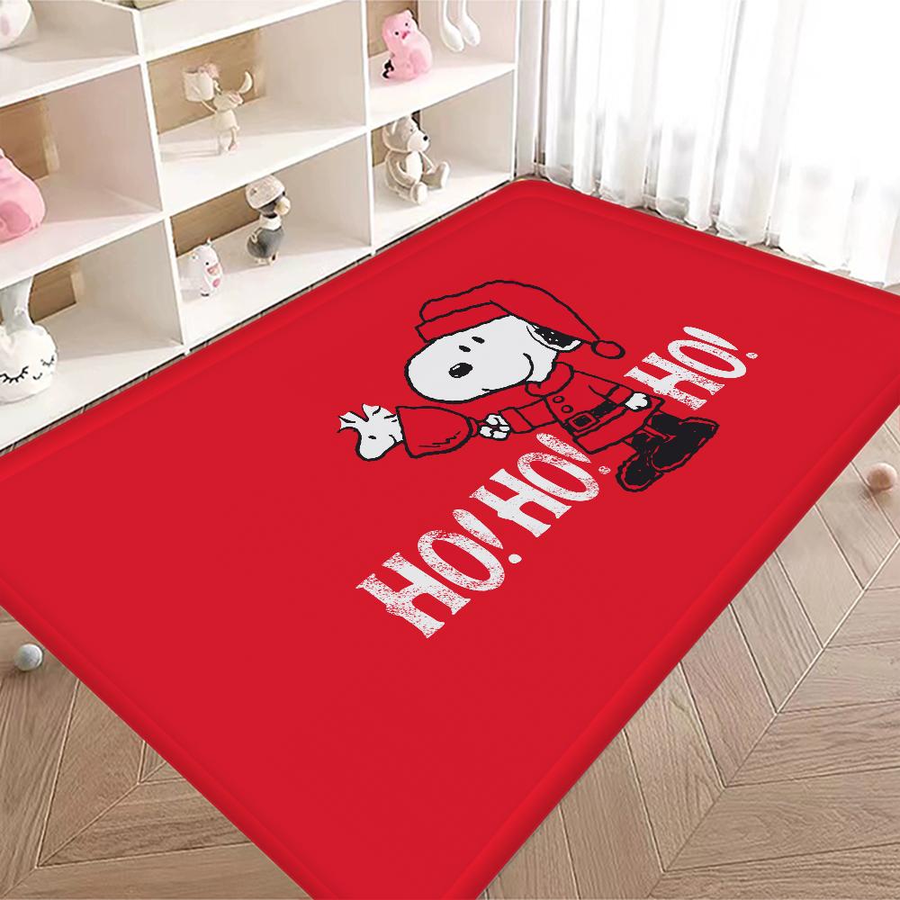 3D Cartoon Snoopy Room Mats Cheaper Anti-slip Modern Living Room Balcony Printed Welcome Rug
