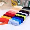 Colorful Elastic Lace Clothing,Curtains,Lace Fabric, 2.5CM * 2m Handmade DIY Accessories,Black Lace Edge Accessories,Decoration