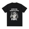 Sitting Wolf Literally Me Funny Meme T Shirt Men Casual Cotton Short Sleeve Oversized T-shirts Hip Hop Vintage Tee Shirt Unisex