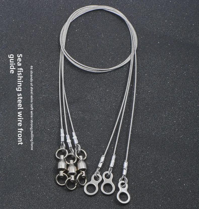 Ultraweiche 49-strängige Anti-Bite-Angelschnur aus Stahl: Verschleißfest und ideal zum Meeresangeln