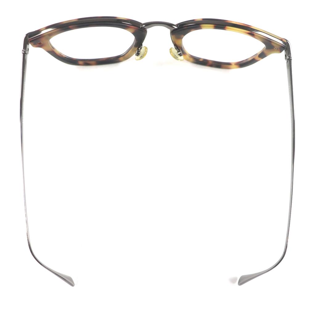 Excellent TOM FORD Glasses Marble Pattern Wellington type Brown mens TF5496 056 Used