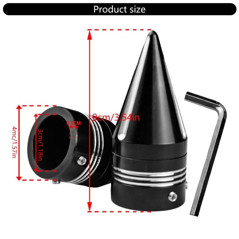 Motorcycle Fork Sliders Protective Decorative Cups Universal Fit Motorcycle Front Fork Protector Cups Decors for Bikes