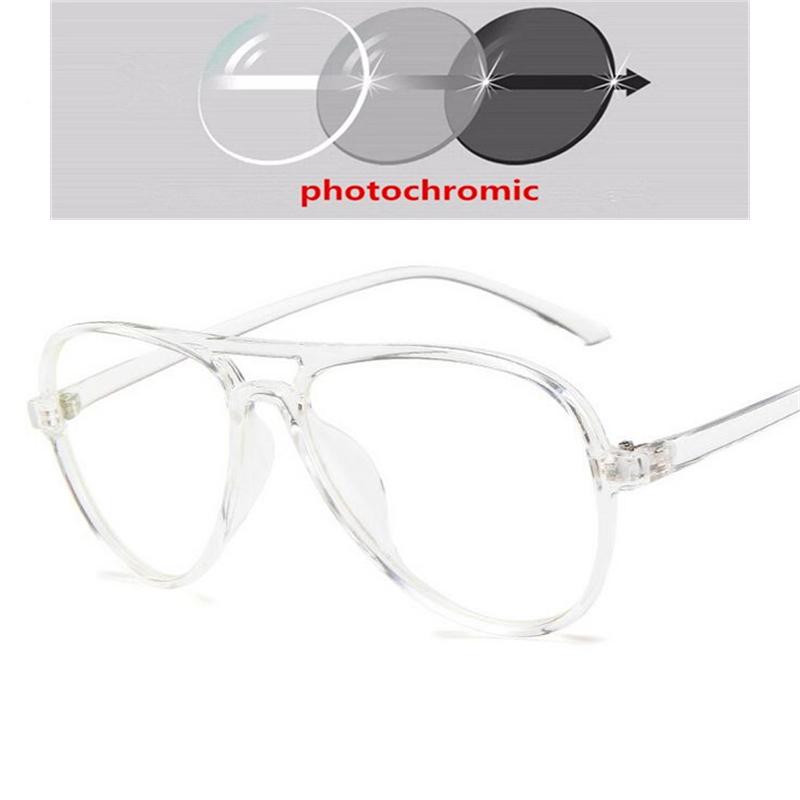 Aspherical Single Lens Oval Prescription Glasses For The Nearsighted PC Frame Cat Eye Myopia Glasses Woman 0 -0.5 -0.75 To -6.0