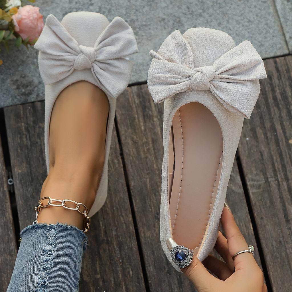 Summer New Style Pointed Toe Shallow Mouth Breathable Comfortable Casual Flat Shoes Wear-resistant Non-slip Women's Loafers