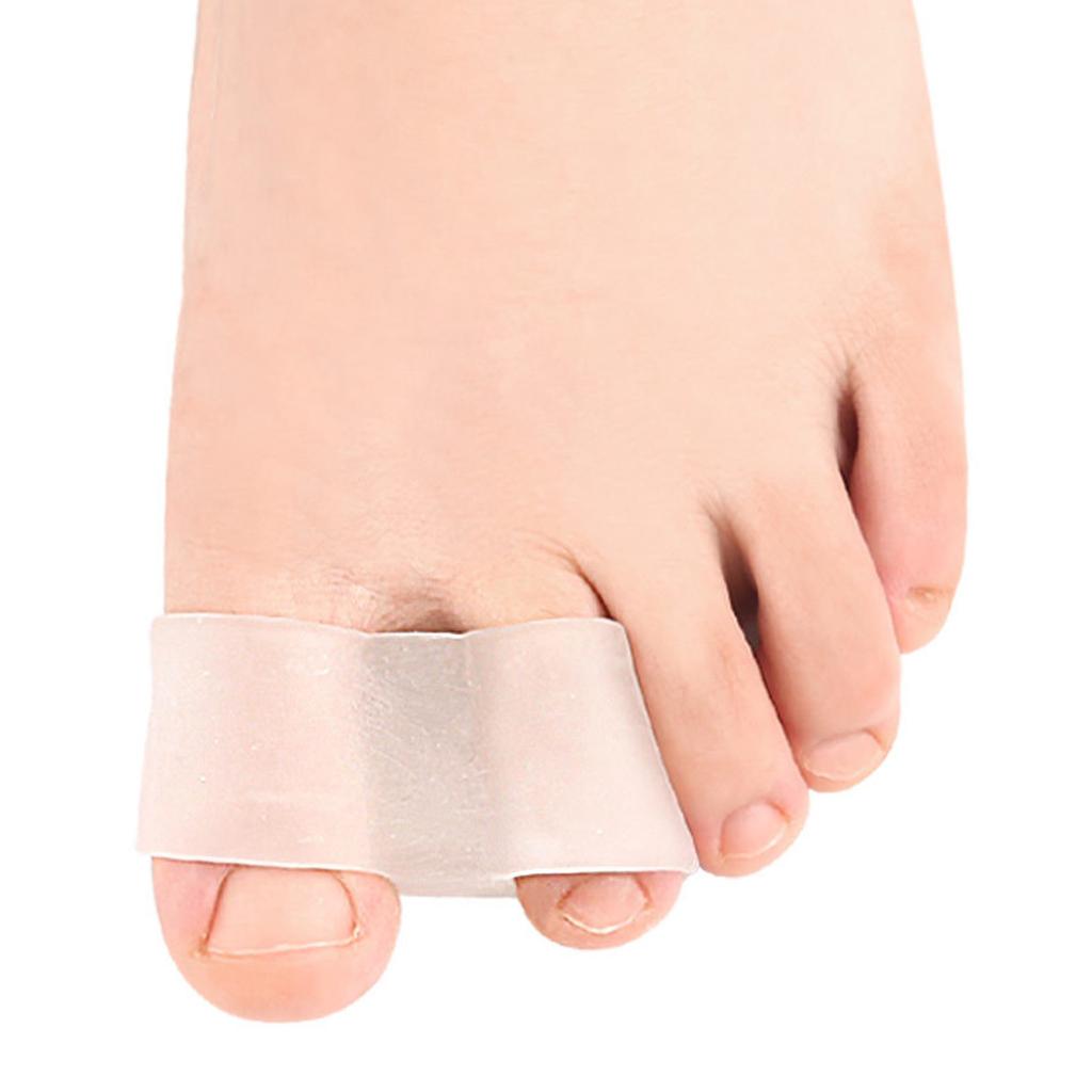 Adjustable Silicone Toe Separators For Bunions 2 Pack Flexible Design For Various Shoe Sizes Support All Day Wear