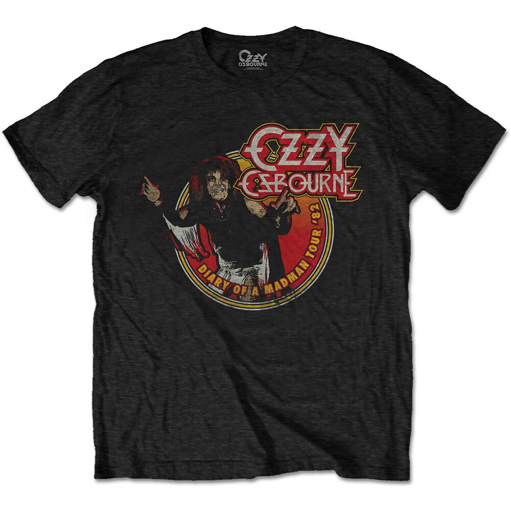 Ozzy Osbourne Diary Of A Madman Tour  82 Shirt S-XXL Band T-shirt Official S