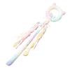 Cat Wand Toy Interactive Cat Teaser Stick with Plush Balls And Streamers for Indoor Kitten Play Exercise