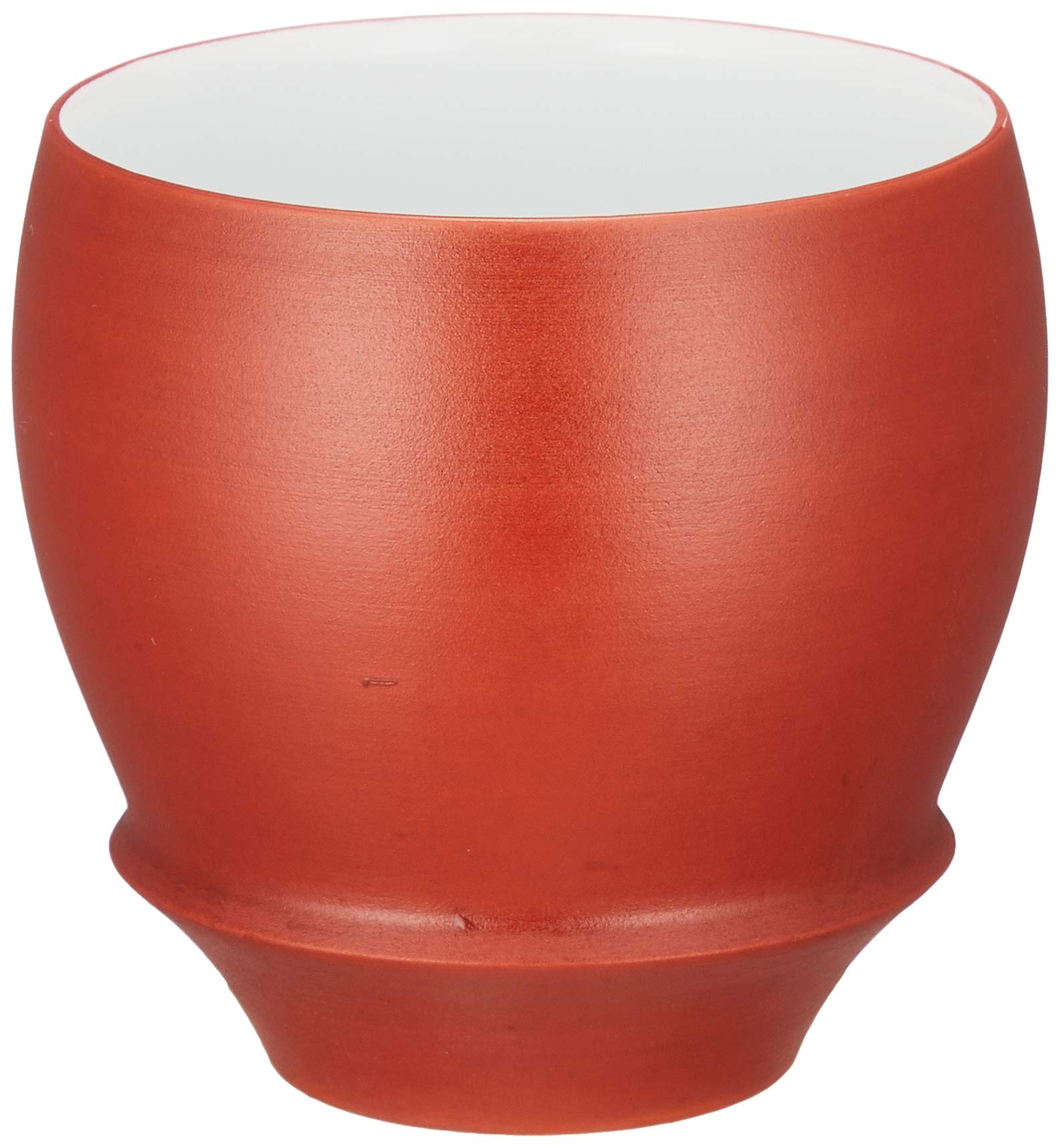 Arita ware sake cup with red rim approximately in diameter and 6cm in with a capacity of approximately Microwave and dishwasher Made in T831 SAKE