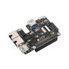 Raspberry Pi 5 PCIe M.2 NVMe Expansion Card with USB 3.2 Dual 2.5G Ethernet Ports and SSD Boot