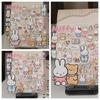 Kawaii Miffy Sticker Cartoon Cute Stickers Waterproof Goo Card Miffy Diy Notebook Water Bottle Phone Case Decorative Picture