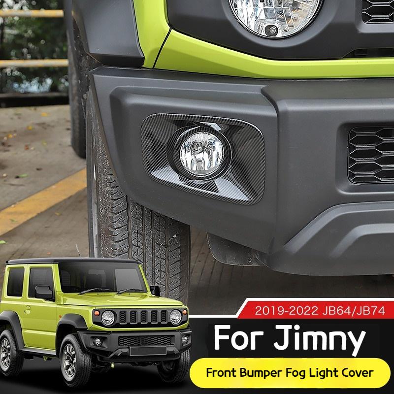 For Jimny 2019-2025 Car Front Face Grille Modification Large Lamp Cover Fog Lamp Cover Decoration JB74 Exterior Accessories