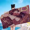 Mondays Savior Bl Microfiber Blanket Quick Drying Beach Towels Oversized Printing Super Absorbent Pool Towel Blanket