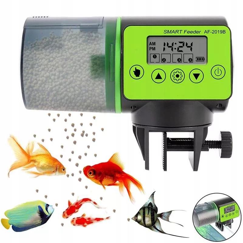 Automatic Aquarium Feeder Dispenser For Aquarium For Fish Xl 200Ml