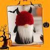 Halloween Gnome Bat Black Pumpkin Ornament Doll Creative Faceless Old Man Dolls for Halloween 2022 Trick Or Treat Party Gift