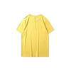 Li Ning T Shirts Men's Milk Candies Yellow Crew Neck Moderate Straight Fit AHSQ237-1