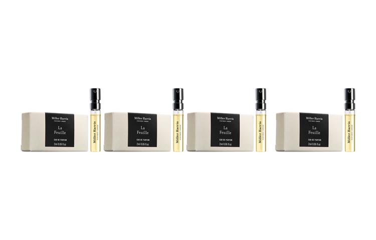 Miller Harris• One Leaf Court Perfume Sample Set Four Piece Set, Eau De Parfum 2ml*4 2ml*4