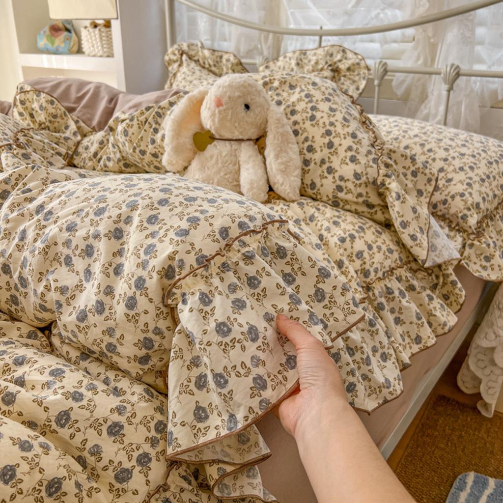 Class A Lace Bed, Pure Cotton, Cotton Bed Sheet, Quilt Cover, Dormitory Bedding