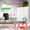 Tuya WiFi Smart Thermostat with Power Monitoring, Voice Control for Film Infrared Electric Warm Floor Heating System, 16A
