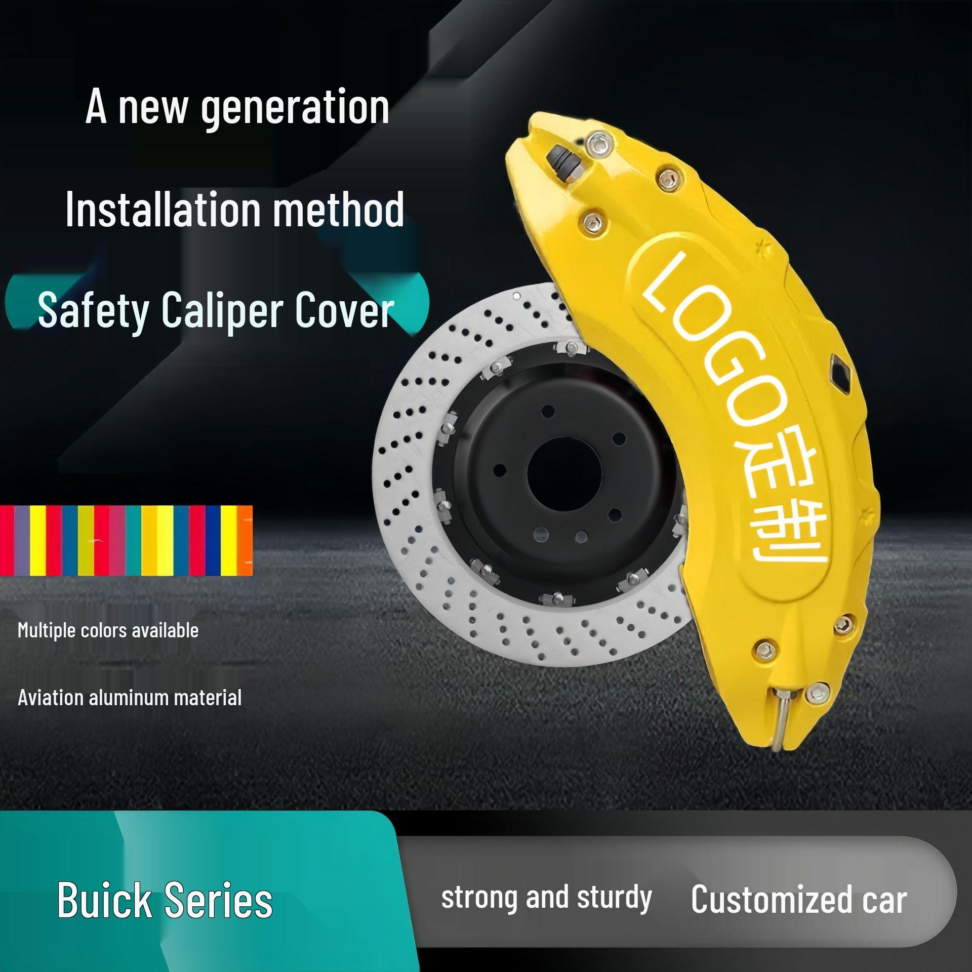 

Алюминиевые накладки на тормозные суппорты Buick Regal & LaCrosse: Индивидуальные внешние автомобильные аксессуары 17-24 Regal