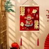 Chinese Year Hanging Decoration Snake Blessing Characters Fu Lucky for Bedroom