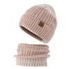 Winter Knitted Hat For Women Men With Lining Warm Thick Beanie For Outdoor Activities