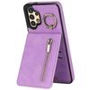 For Samsung Galaxy A13 5G/A13 4G RFID Blocking Kickstand Case Retro PU+TPU Wallet Phone Cover