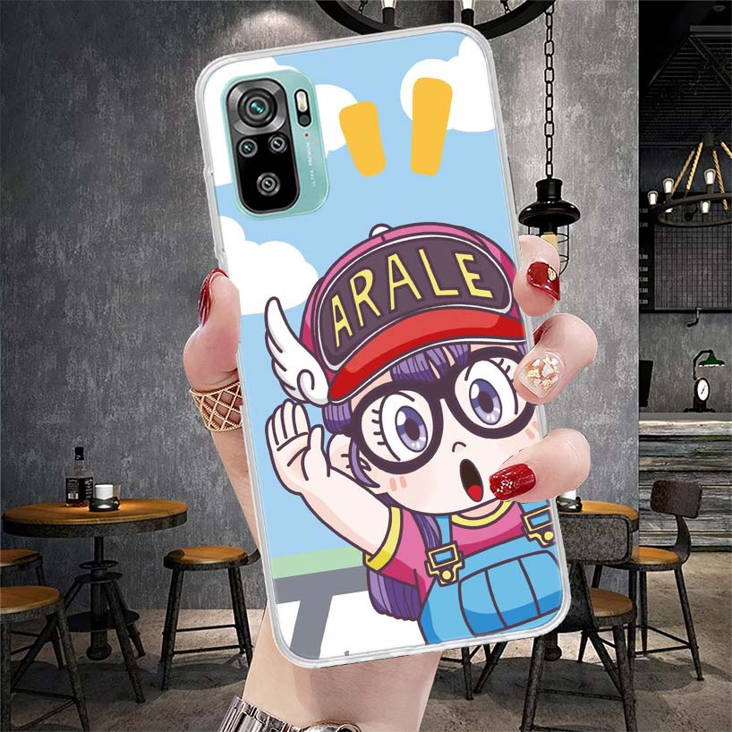 Dr Slump Arale Anime Soft Phone Case For Xiaomi Redmi Note 15 14 14S 13 12 Pro Plus 12S 11 11S 11E 10 10S 11T 5G Fundas Coque Re