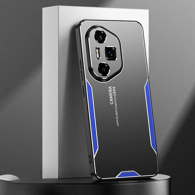 Роскошный металлический матовый задний чехол из алюминиевого сплава для Honor 200 Smar 300 Ultra Lite Pro, ощущение холодного металла, ударопрочный защитный чехол для телефона