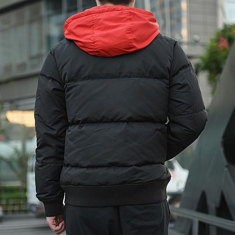 Converse Court Down Bomber Jacket Asia Sizing 'Black Red' Men's 10019992-A01