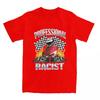 Professional Certified Racist Racing Meme T-Shirt Summer Cotton Casual Harajuku Retro Style Crew Neck Unisex Oversized Loose Top