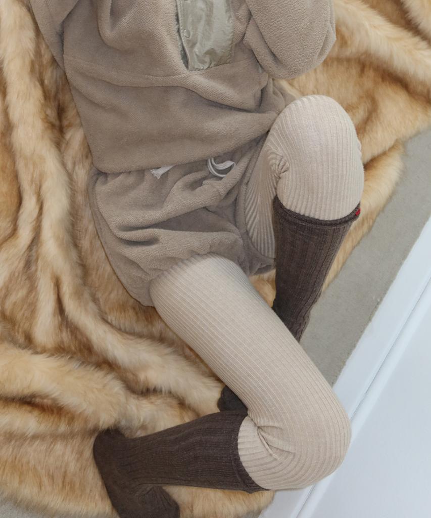 M.M.M Rib Leggings Pants (3 Colors)