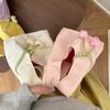 Cloth Temperament Lunch Bag Bow Embroidery Hanfu Handbag  Cheongsam Accessories