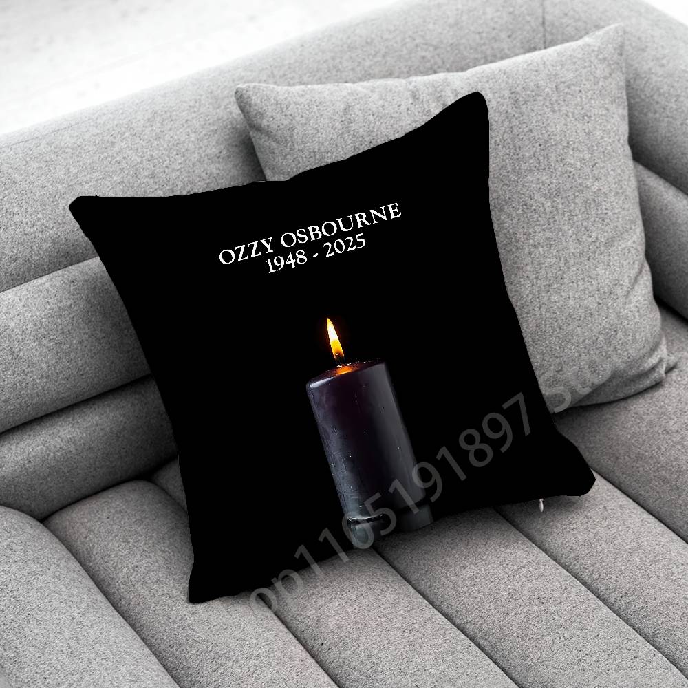 O-Ozzy Osbourne Throw Pillow Case For 45X45Cm 40X40Cm 55X55Cm 50X50Cm 30X30Cm Square Car Pillowcase Shell