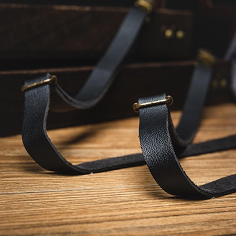 Old Fashion PU Suspenders Belt With 4 Strong Metal Clasp and Y Shape Design For Men Women And Teens Formal Occasion