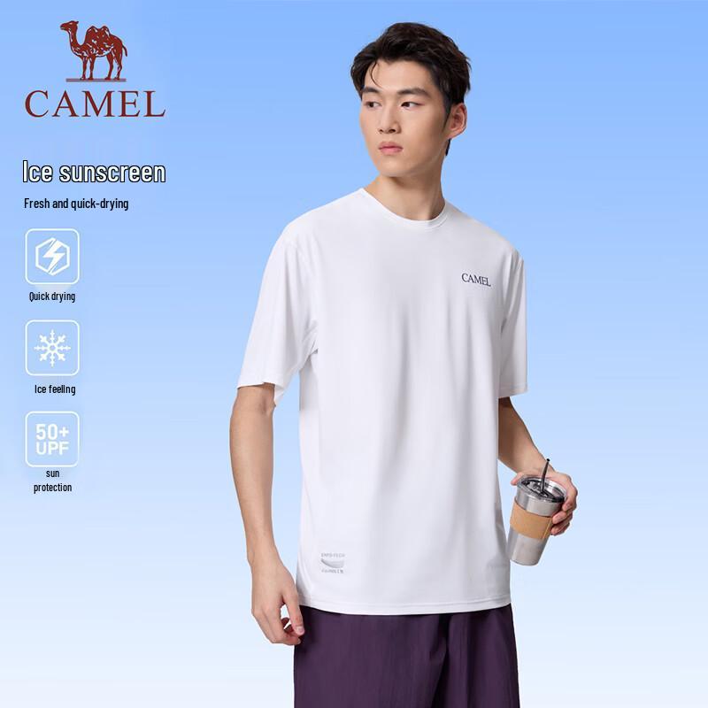 Camel Ice-Cool Quick-Dry Sun Protection Sport T-Shirt